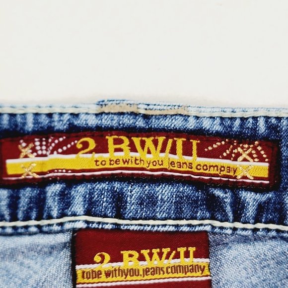 To Be With You Women's Skinny Denim Jeans Size 3 Blue Stretch - Picture 4 of 12